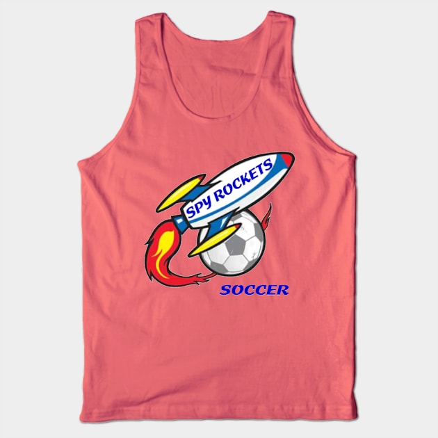 Spy Rockets Soccer Tank Top by Superdarron